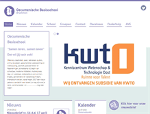 Tablet Screenshot of oecumenischebs.skbg.nl