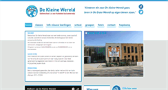 Desktop Screenshot of dekleinewereld.skbg.nl